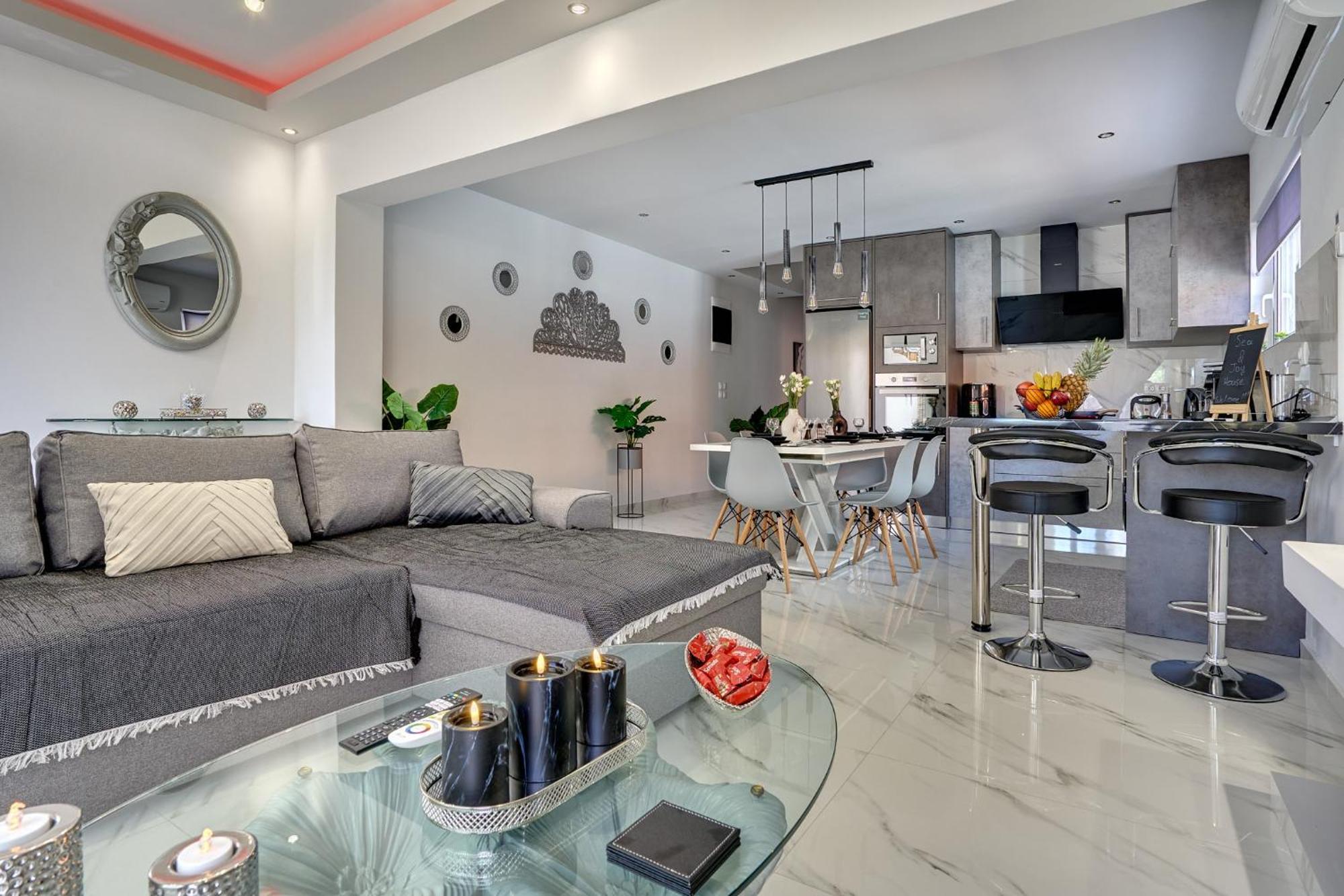 Апартаменты Sea & Joy House Ялиссос Экстерьер фото