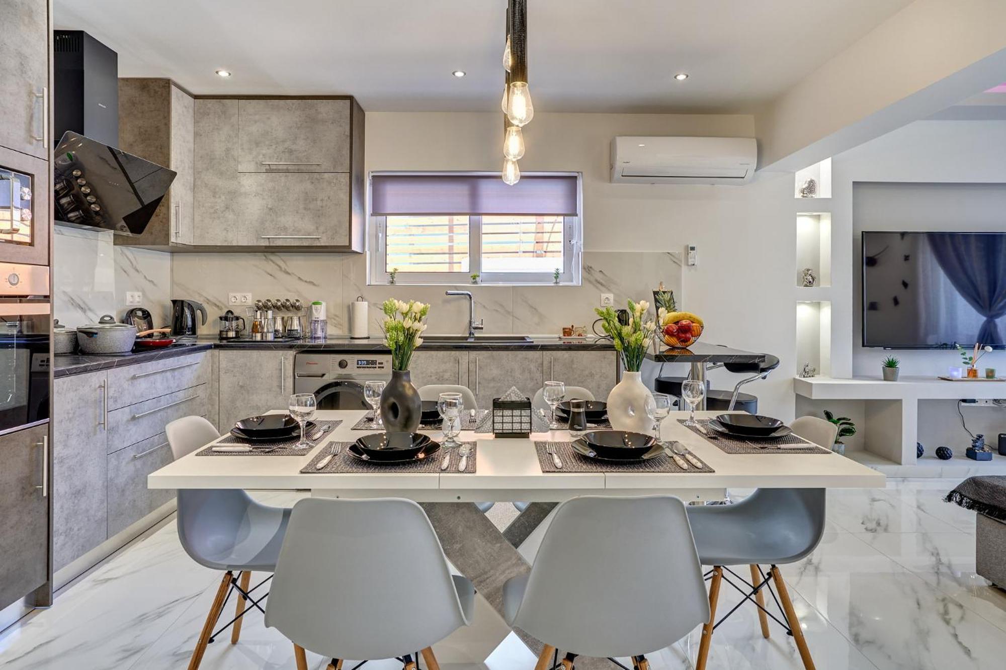Апартаменты Sea & Joy House Ялиссос Экстерьер фото