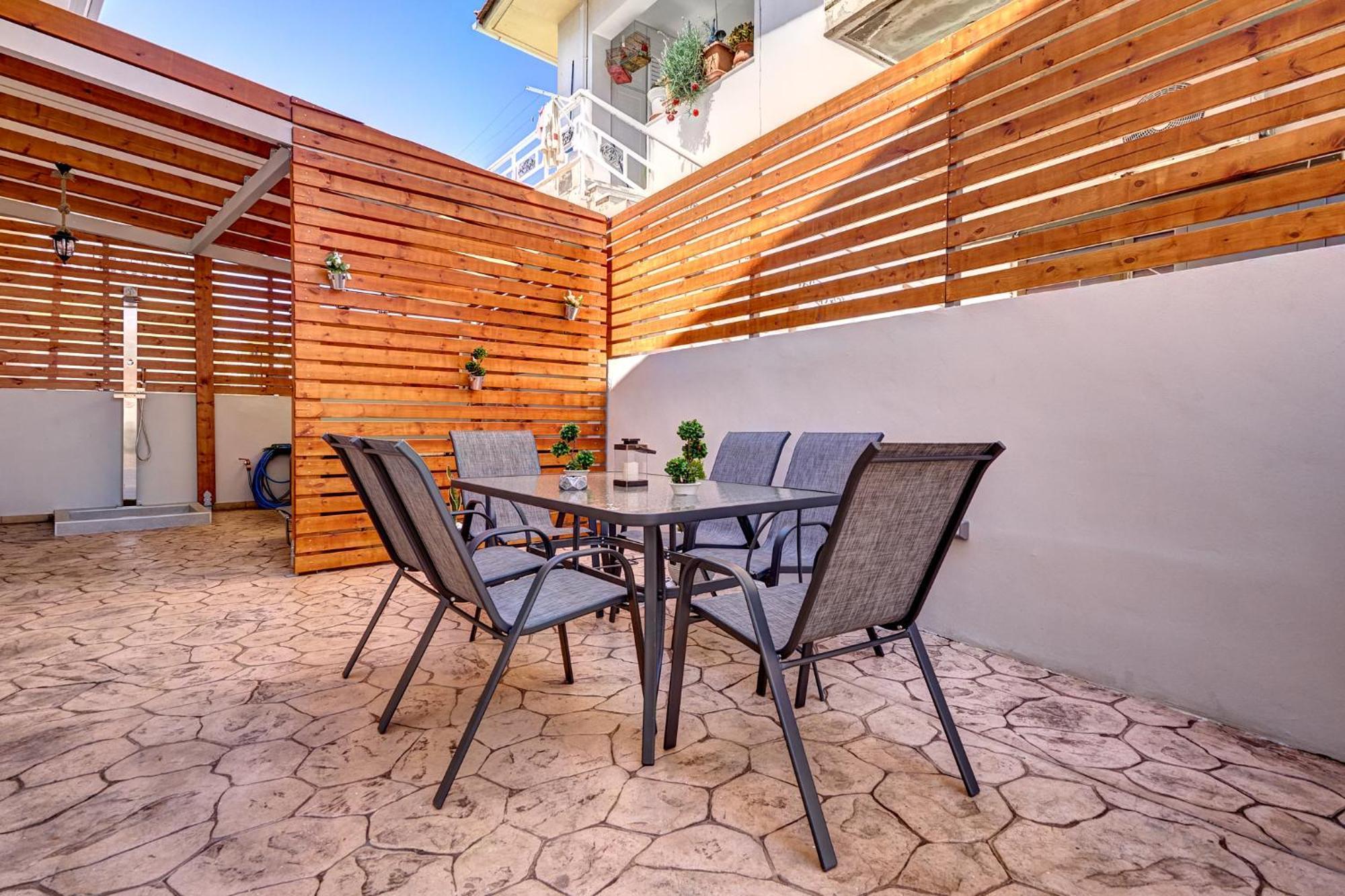 Апартаменты Sea & Joy House Ялиссос Экстерьер фото