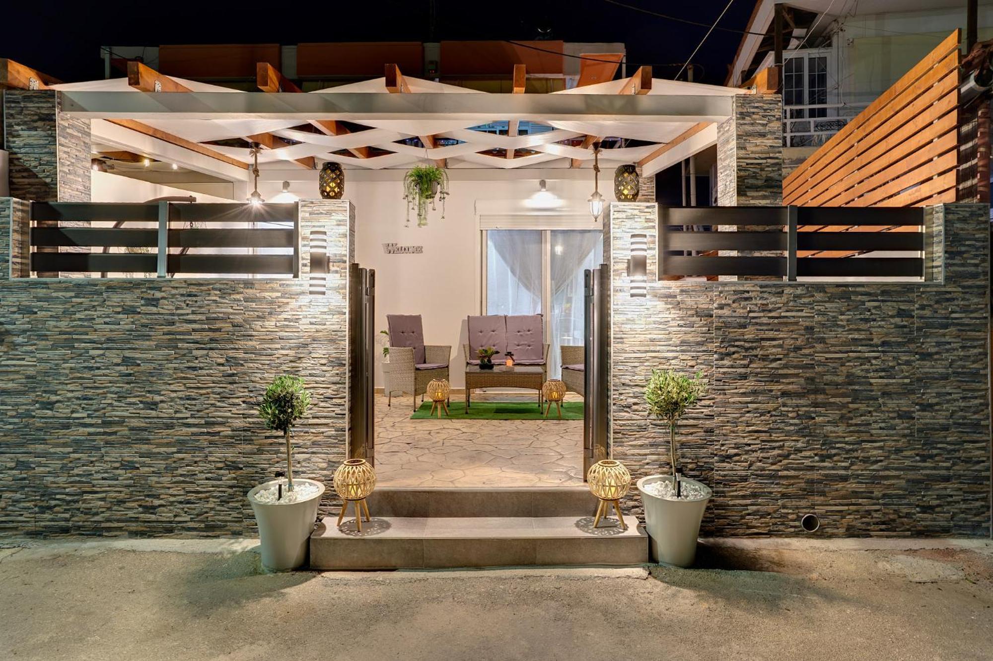 Апартаменты Sea & Joy House Ялиссос Экстерьер фото